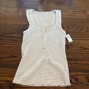 Aerie Striped Sleeveless Top